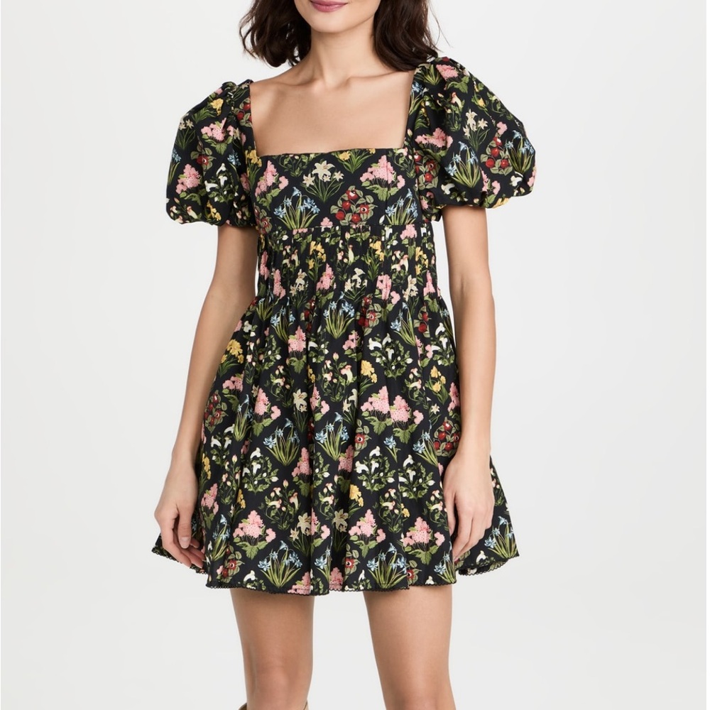 Agua by Agua Bendita caramelo magdalena noche mini dress size small s